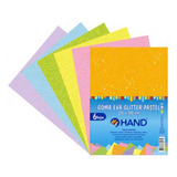 Pack 60 Hojas Goma Eva Glitter Pastel 20x30cms Colores - Ps