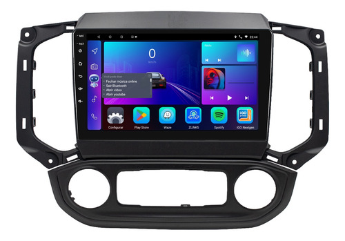 Central Multimidia S10 17/23 Android 13 2gb Carplay Voz 9p 