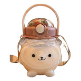 Botella De Agua Diseño Kawaii Oso Cantimplora  Infantil