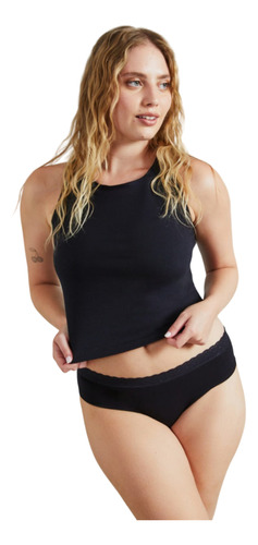 Bombacha Culotte Mujer Algodon Liso Sol Y Oro 53489