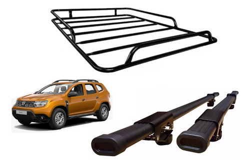 Barras Porta Equipaje Renault Duster 2010 / 2015 + Parrilla 