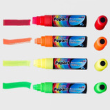 Resaltador Fluorescente Pop Art Borrado En Seco Surtidos X4