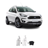 Tinta Tira Risco Automotivo Ford Novo Ka Cor Branco Artico