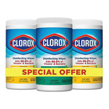 Clorox Disinfecting Wipes Value Pack, Crisp Lemon Y Fresh Sc