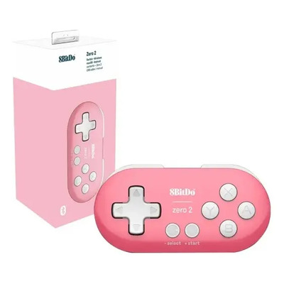 Gamepad 8bitdo Zero 2 Bluetooth Nintendo Switch Pc Color Rosa | Meses sin interés