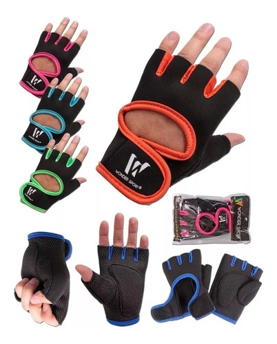 Guantes Entrenamiento Gym  Gimnasio Fitness Barras Pesas 