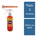 Pack 3 Limpiador De Superficies Cítrico 500ml Virutex