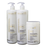 Kit Spa Essencial Reconstrução Souple Liss Profissional 3x1l