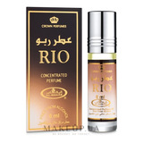 Rio Perfume Al Rehab 6 Ml Madera Jazmín Ámbar Tabaco Sandalo