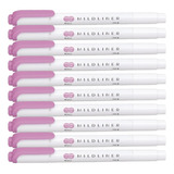 Rotuladores Zebra Mildliner, Magenta Suave (wkt7-mmz) X10