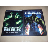 Lote De 2 Dvd El Increíble Hulk Serie 1978 Ee Uu + Film 2008