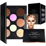 Youngfocus - Kit De Maquillaje De Contornos En Crema E Ilum.