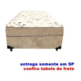 Cama Box Solteiro Conjugada Espuma 88 X 1,88 55cm Alt