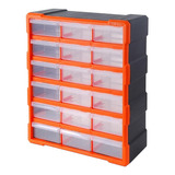 Organizador Plástico 18 Compartimientos Tactix 320634