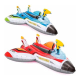 Flotador Inflable Avion Lanza Agua Intex 57536