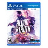 Blood & Truth Ps4 De Realidad Virtual Sony