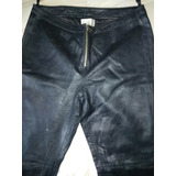 Pantalon Shell Genuine Leather Hugo Buscati Calidad Talle S