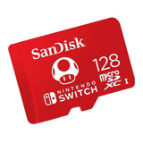 Sandisk Memoria Sd 128gb Nintendo Switch Nueva Edición