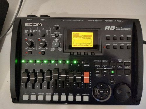 Zoom R8 Grabadora Digital Portátil Interfaz Usb Permutas