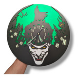 Reloj Pared Batman Joker 3d Regalo Personalizado Papa Novio.