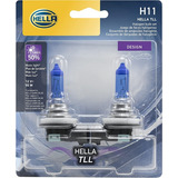 Focos H11 Tipo Xenon Hella Luz Blanca Premium 50%+ Luz