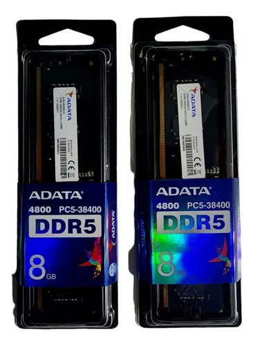 Memoria Ram Ddr5 8gb 4800mhz Adata Ad5u48008g-s