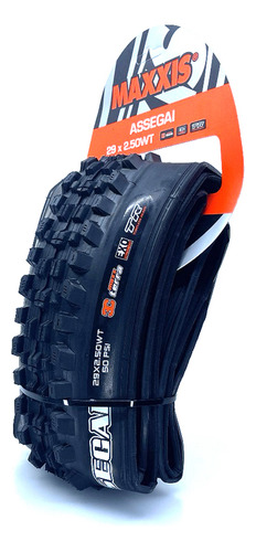 Llanta Maxxis Assegai 29x2.50wt Plegable Negro 60tpi 3ct Tubeless Exo