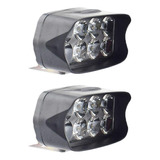 Faros Auxiliares Led Impermeables Para Moto, 2 Unidades, 12