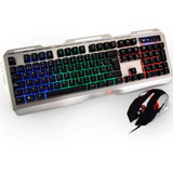 Kit De Teclado Y Mouse Gaming Naceb Technology Na-0911 - Usb