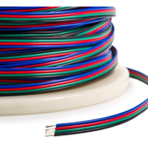 Cable De Cinta Led Rgb De 4 Vías, 1 Metro