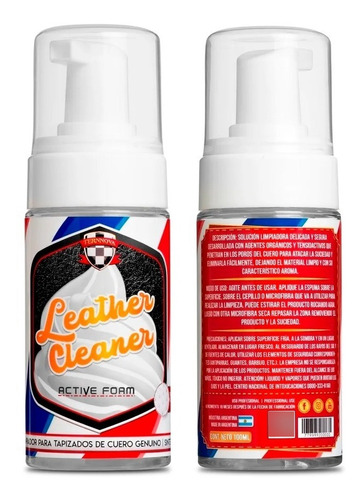 Leather Cleaner X 100ml Ternnova Limpia Cuero