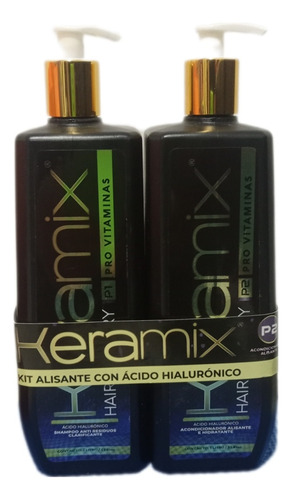 Keratina Keramix Ácido Hialurónico Litro - g a $65