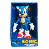 Boneco Sonic Grande Brinquedo Original Articulado 28cm Caixa