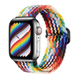 Correa Trenzada Elástica Apple Watch 38-40-41mm Colores