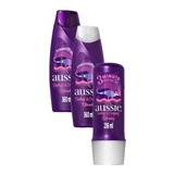 Kit Aussie Cachos Crespo Shampoo, Condicionador, Tratamento