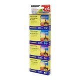 Pack 4 Tintas Pacific Color 195-196 Alternativos Xp-101-211