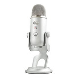 Micrófono Usb Blueyeti P/ Grabación Y Transmi.pc/mac Silver