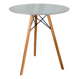 Mesa Bistro 52cm Redonda Eiffel Tripé 100cm Alta Café Bar Nc