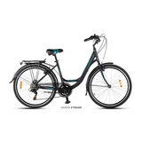 Bicicleta Urbana Aurora Paseo Strada R26 6v Freno V-brakes Color Morado  