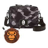 Maletín Bolso Crossbody Bape Mariconera Bandolera Baby Milo