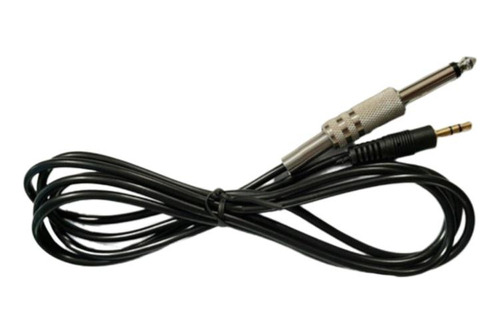 Cable De Audio 1 Mini Plug 3,5mm Stereo A 1 Plug 6,5mm 4 Mts