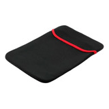 Funda Para Portátil 15 Neopreno Doble Fax Negra Roja