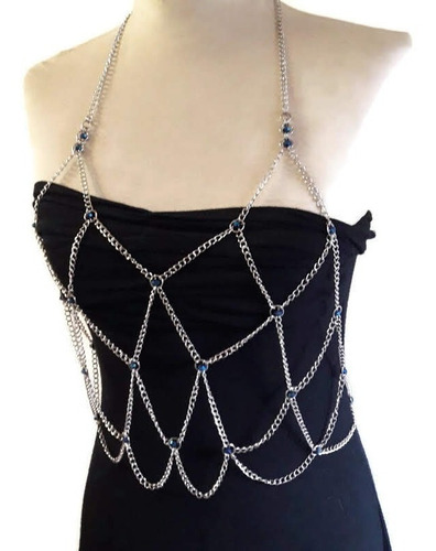 Body Chain/ Accesorio De Cuerpo/ Collar Artesanal Cadenas