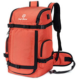 Mochila Grande Para Botas De Esqui, Snowboard 50l Naranja