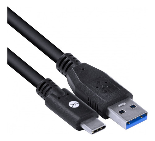 Cable Usb Tipo C X Usb A V3.2 Gen1, 5 Gbps, 1 Metro - C32uam-1