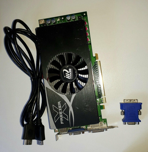 Placa Vídeo Gts250 Gráfica Geforce 512mb Gddr2-pci-e-256-bit