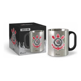 Caneca Térmica Corinthians Metal Inox Copo Timão Original