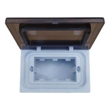 Caja Exterior 3 Modulos Con Tapa Fume Sica 366210 Ip55