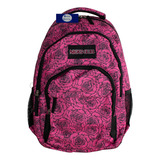 Mochila Urbana Nicks Club Piem Portalap Acolchonada Moda Color Rosa Chicle