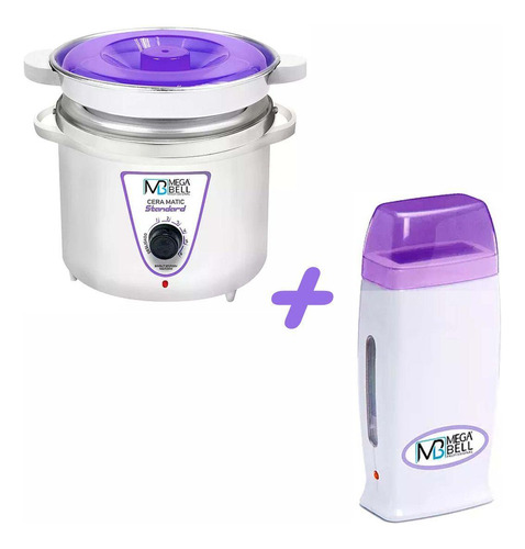 Kit Termocera 900g Lilas Refil + Roll On Lilas